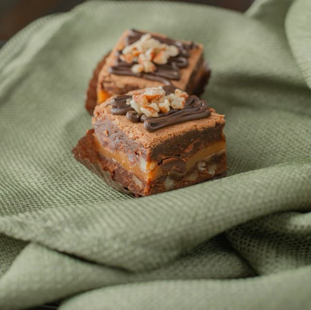 Caramel Pecan Brownies